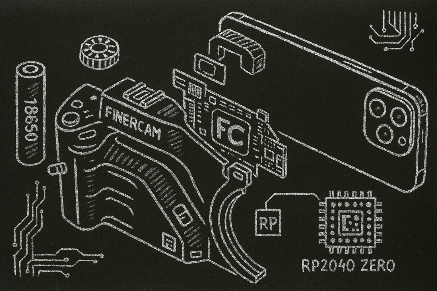 dibujo pizarra fotografia con movil